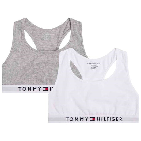 Tommy Hilfiger Bralette Mid Grey Heather/White