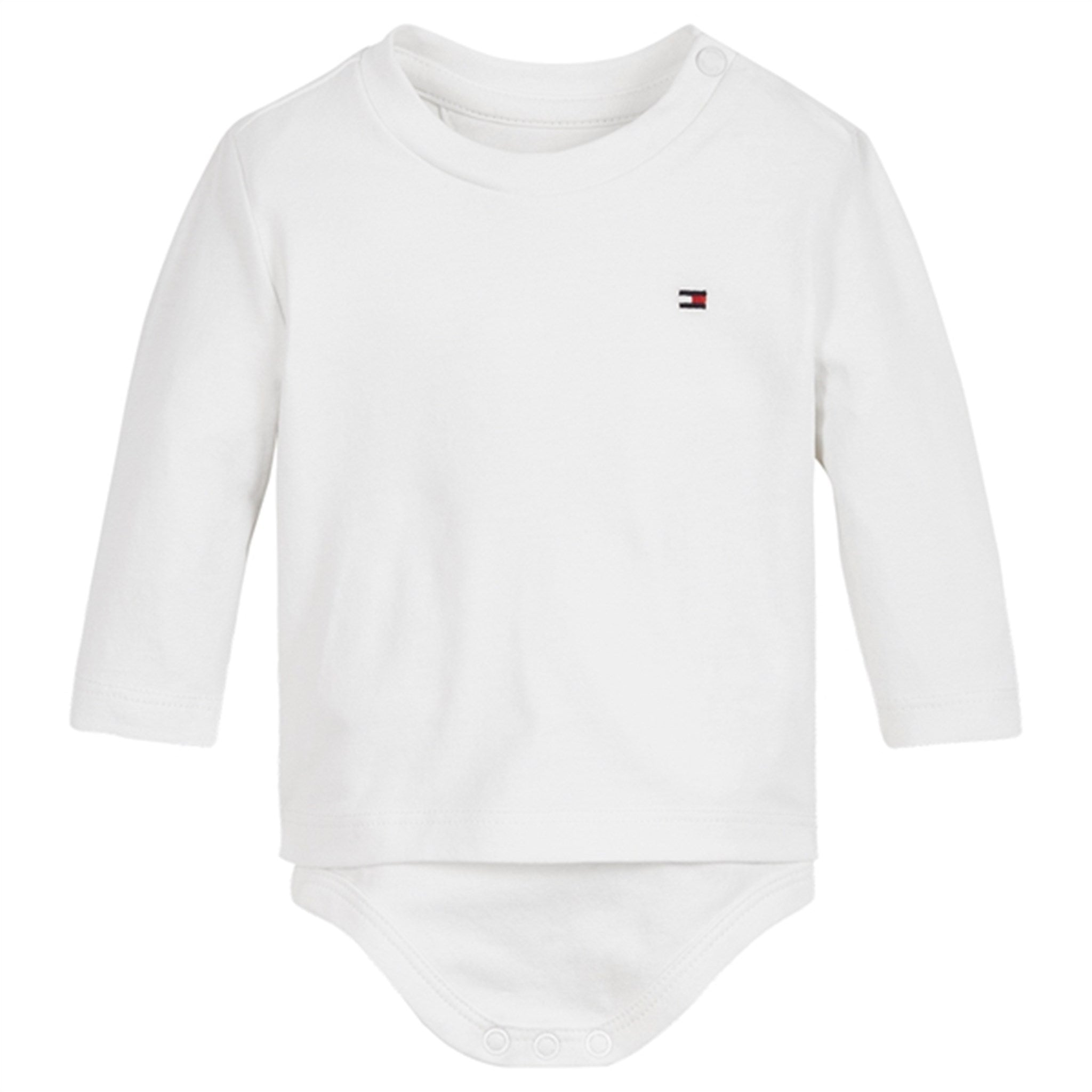 Tommy Hilfiger Baby Solid T-Shirt Body White