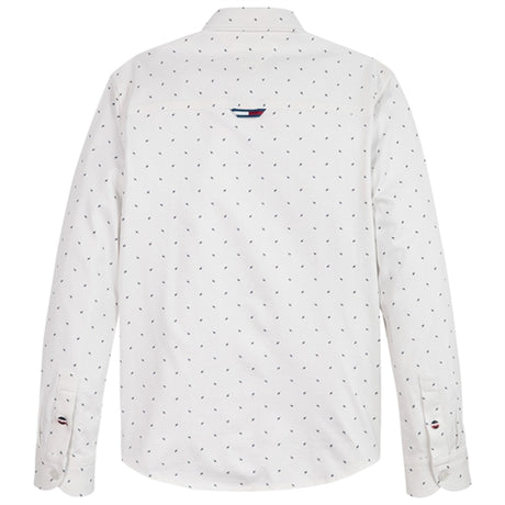 Tommy Hilfiger Str. Jersey Mini AOP Skjorta White