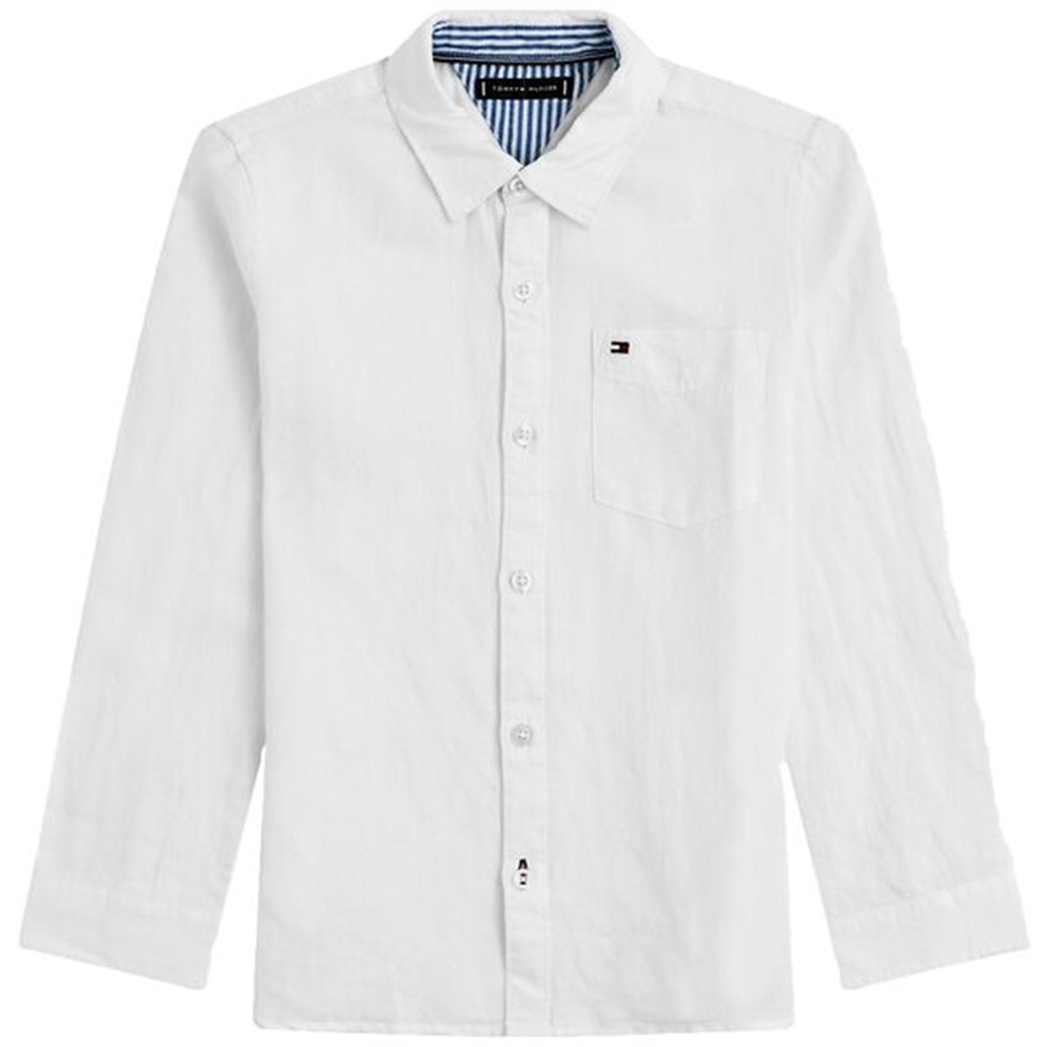 Tommy Hilfiger Essential Cotton Shirt Vit