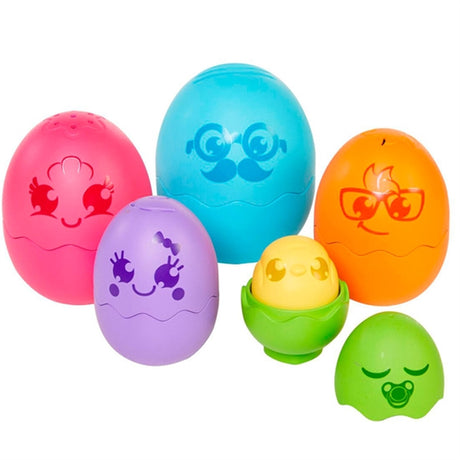 TOMY Toomies Hide & Squeak Nesting Eggs