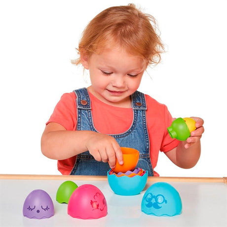 TOMY Toomies Hide & Squeak Nesting Eggs 2