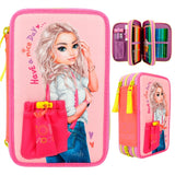 TOPModel Triple Pencil Case Happy Application 2