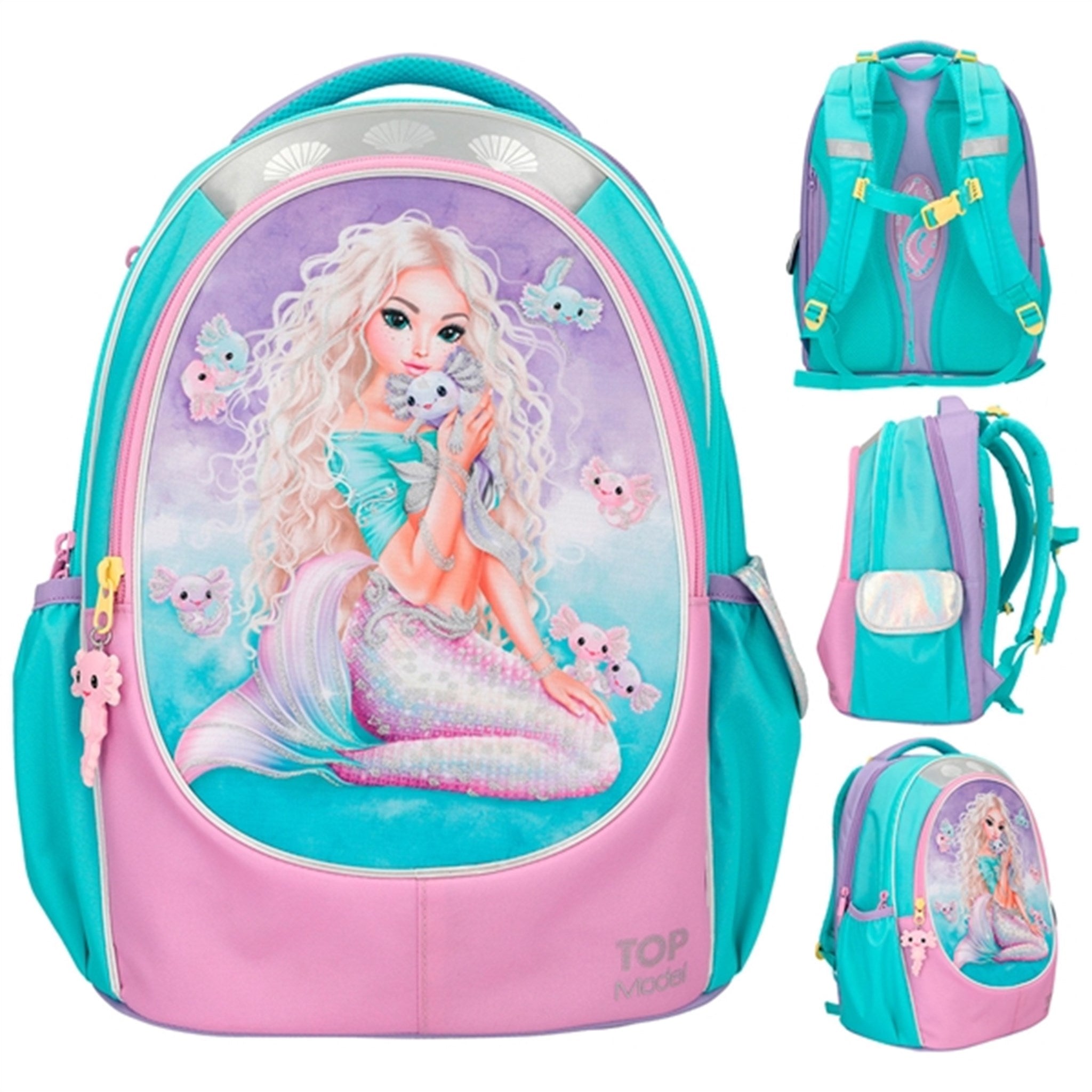 TOPModel Schoolbackpack Mermaid 2