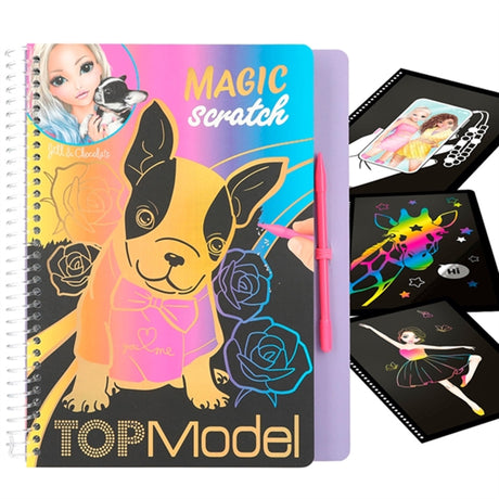 TOPModel Magic Scratch Book