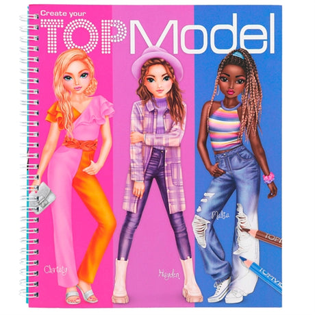 TOPModel Dress Me Up Stickerbook