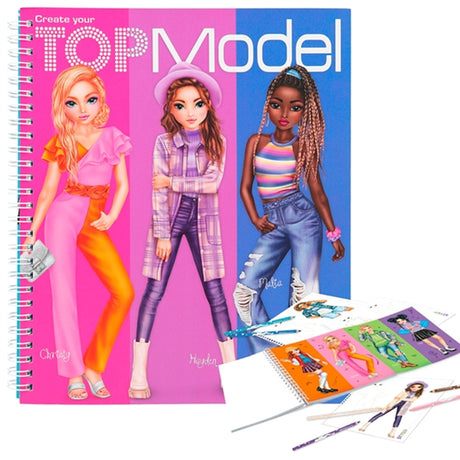 TOPModel Dress Me Up Stickerbook