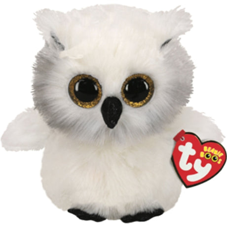 TY Beanie Boos Austin - Uggle White Reg