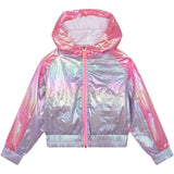 Billieblush Hooded Windbreaker Pale Blue