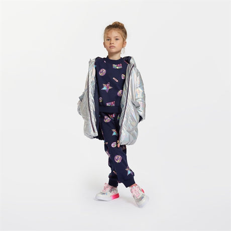 Billieblush Lame Silver Puffer Jacka 2