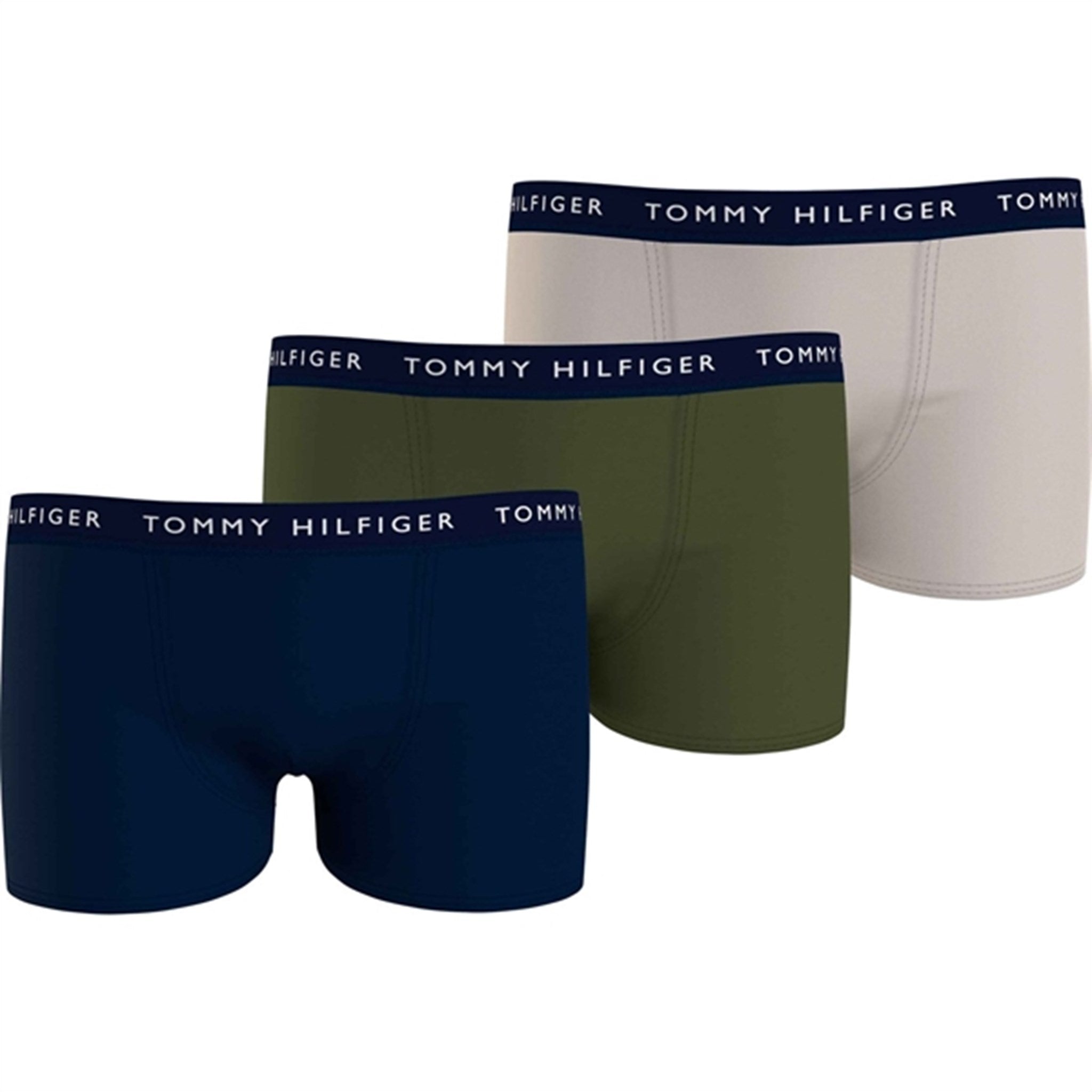 Tommy Hilfiger Kalsonger 3-Pak Desert Sk/ Put Green/ Cash Creme