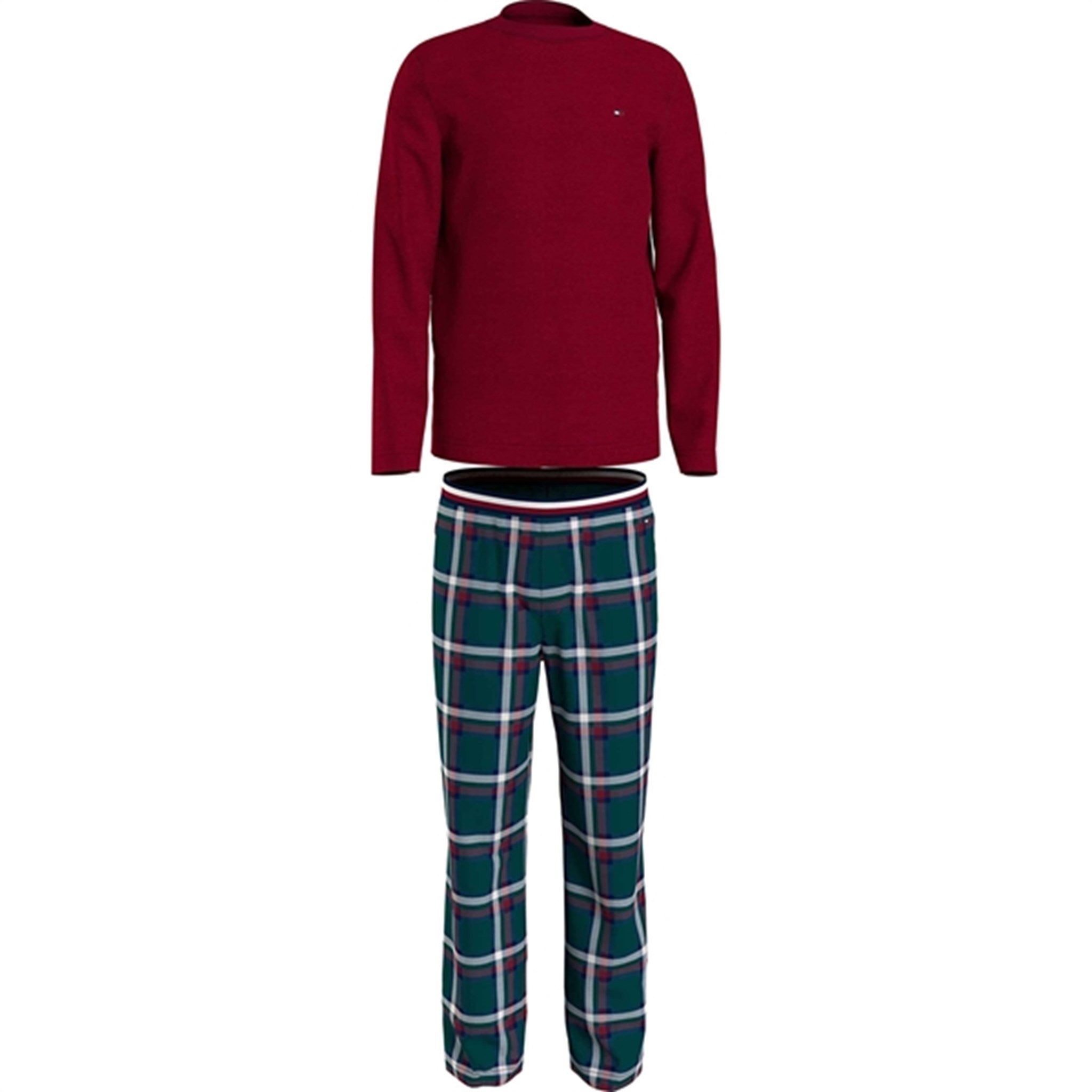 Tommy Hilfiger Pyjamas Rg/ Green Global Stripe Ck