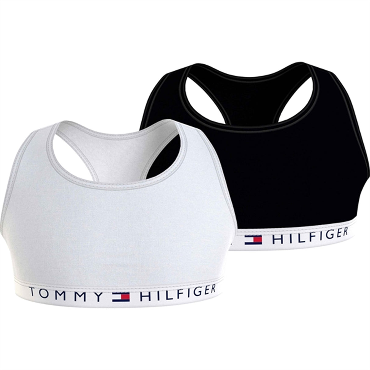 Tommy Hilfiger Bralette 2-Pak White / Black