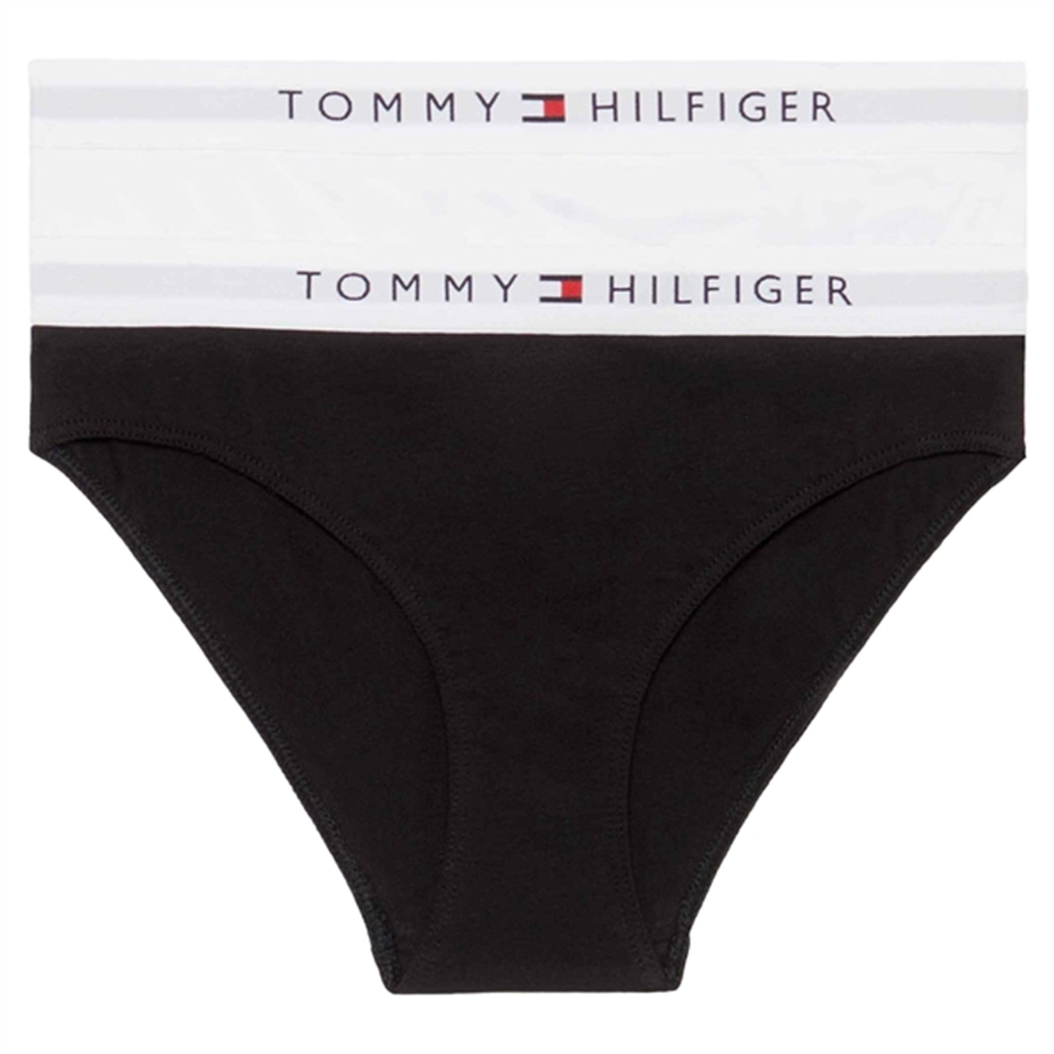 Tommy Hilfiger Trosor 2-Pak White / Black 2