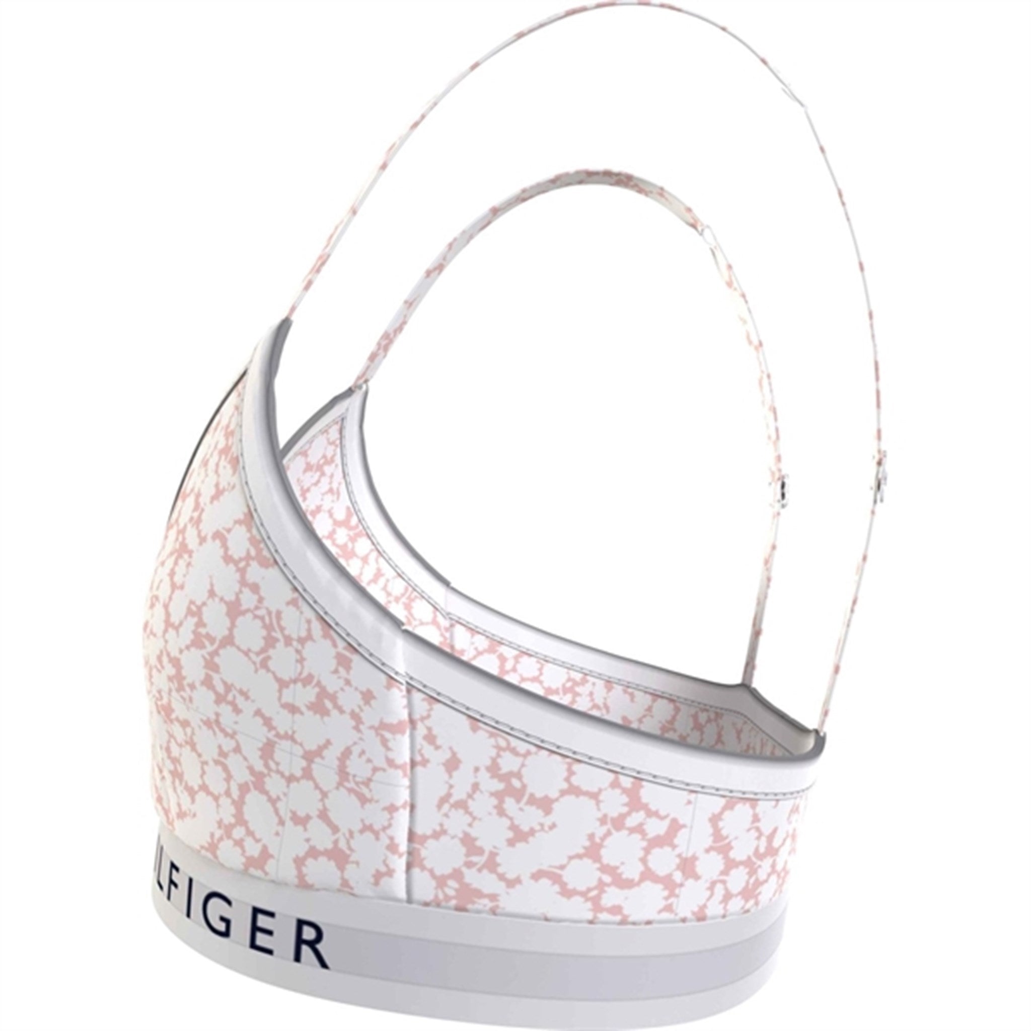 Tommy Hilfiger Vadderad Triangel-BH Printed Floral Whimsy Pink 4
