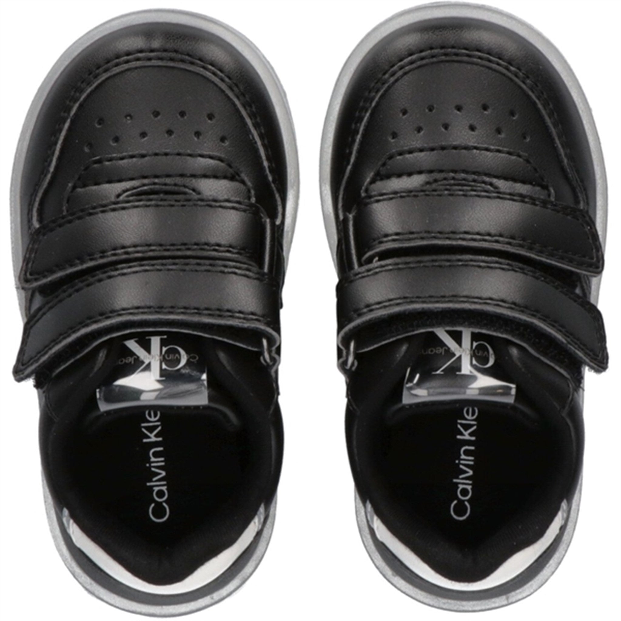 Calvin Klein Low Cut Kardborreband Sneakers Black