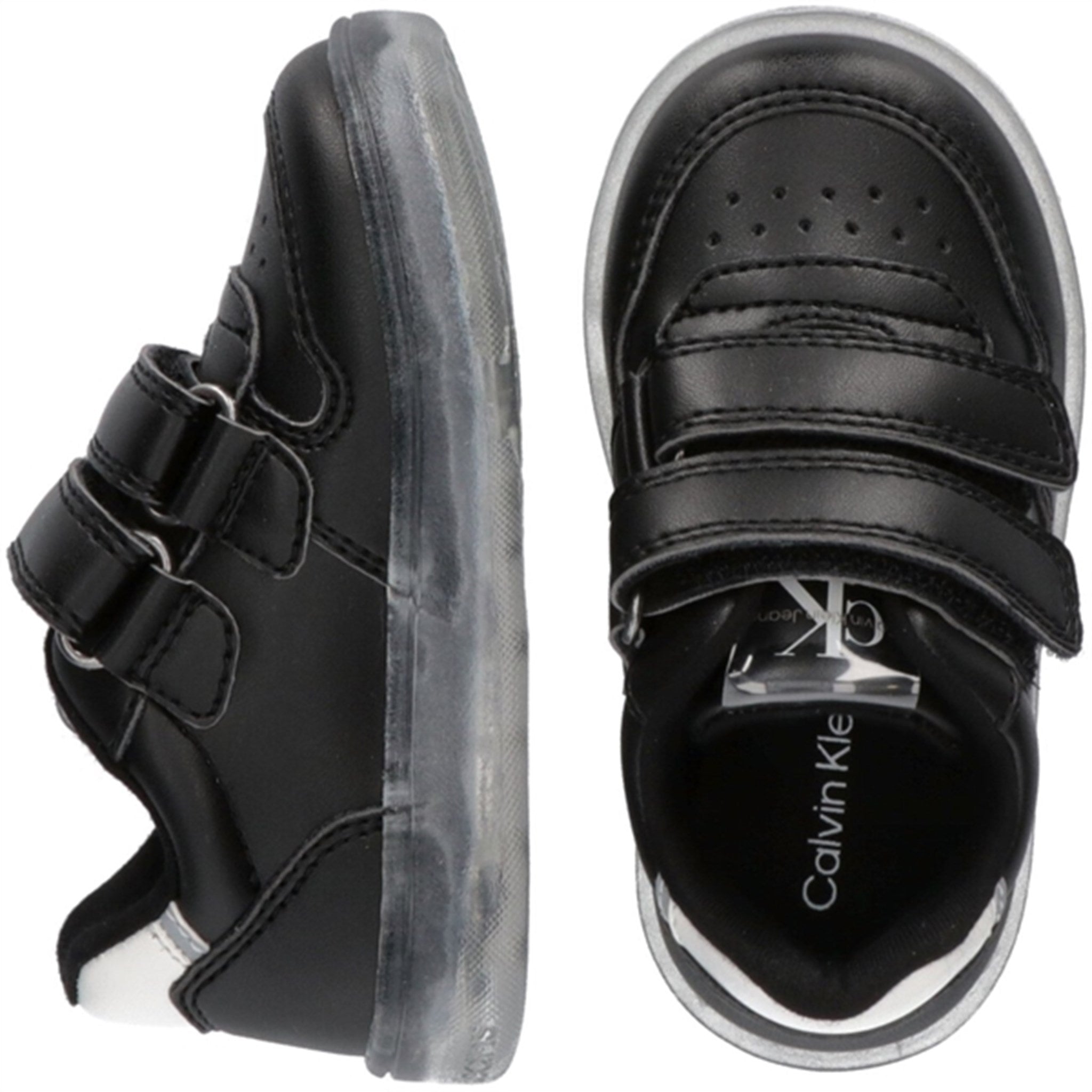 Calvin Klein Low Cut Kardborreband Sneakers Black 2
