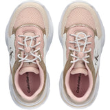 Calvin Klein Low Cut Lace-Up Sneakers Beige/Nude/White