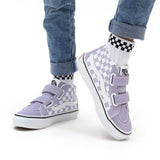 VANS SK8-Mid Reissue Languid Lavender/True Logo Repeat Sko 2
