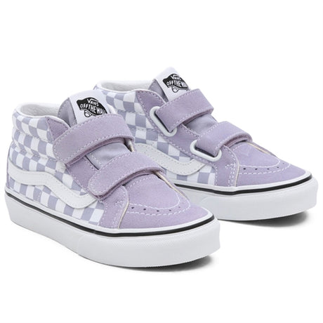 VANS SK8-Mid Reissue Languid Lavender/True Logo Repeat Sko