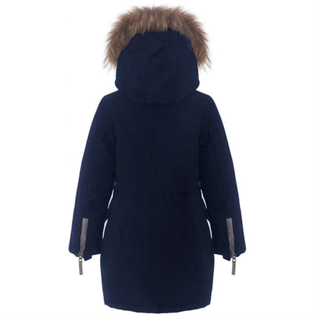 Ver de Terre Eskimo Girls Dunjakke m. Pels Navy