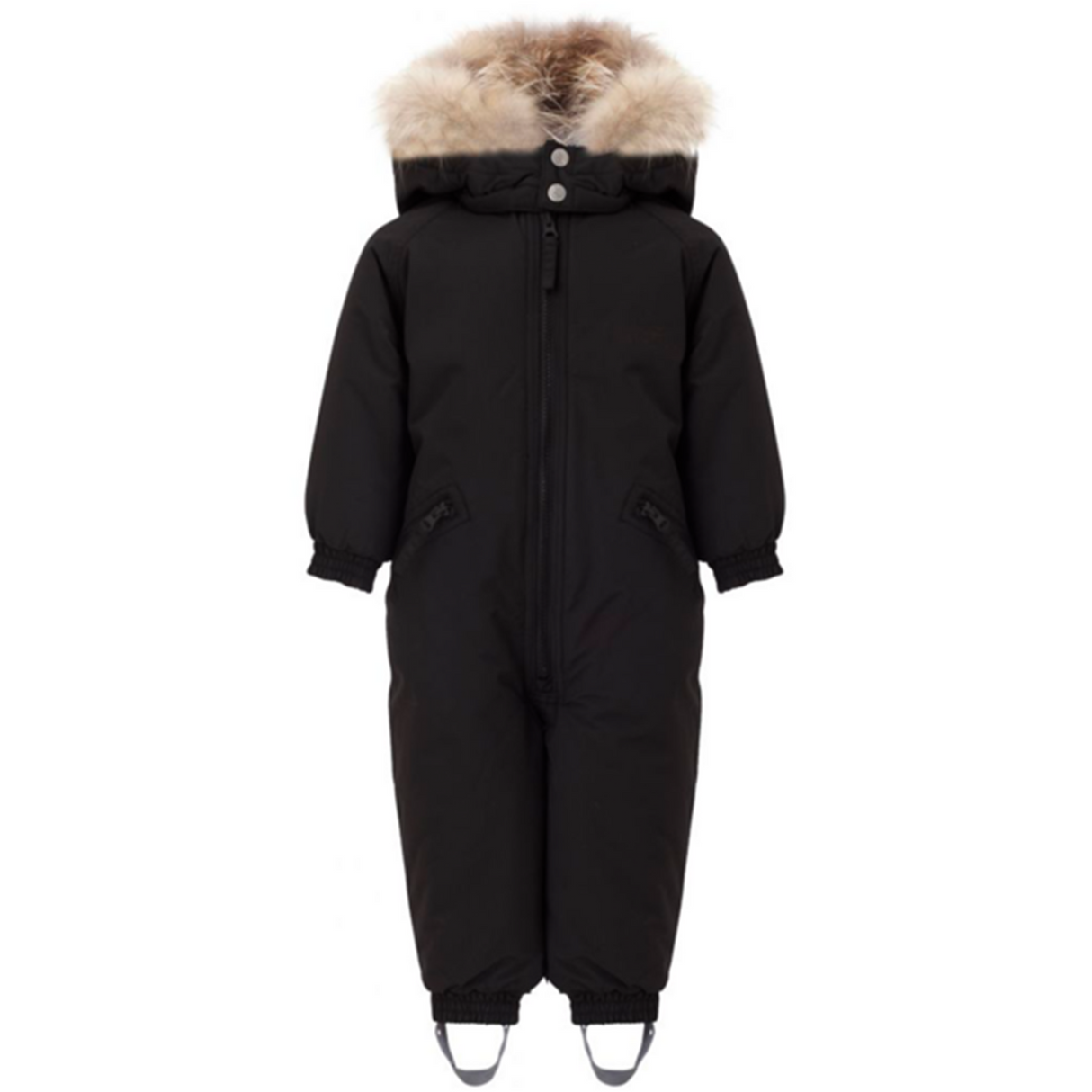 Ver de Terre Vinteroverall m. Pels Black