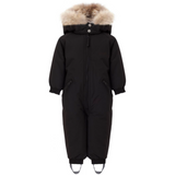 Ver de Terre Vinteroverall m. Pels Black