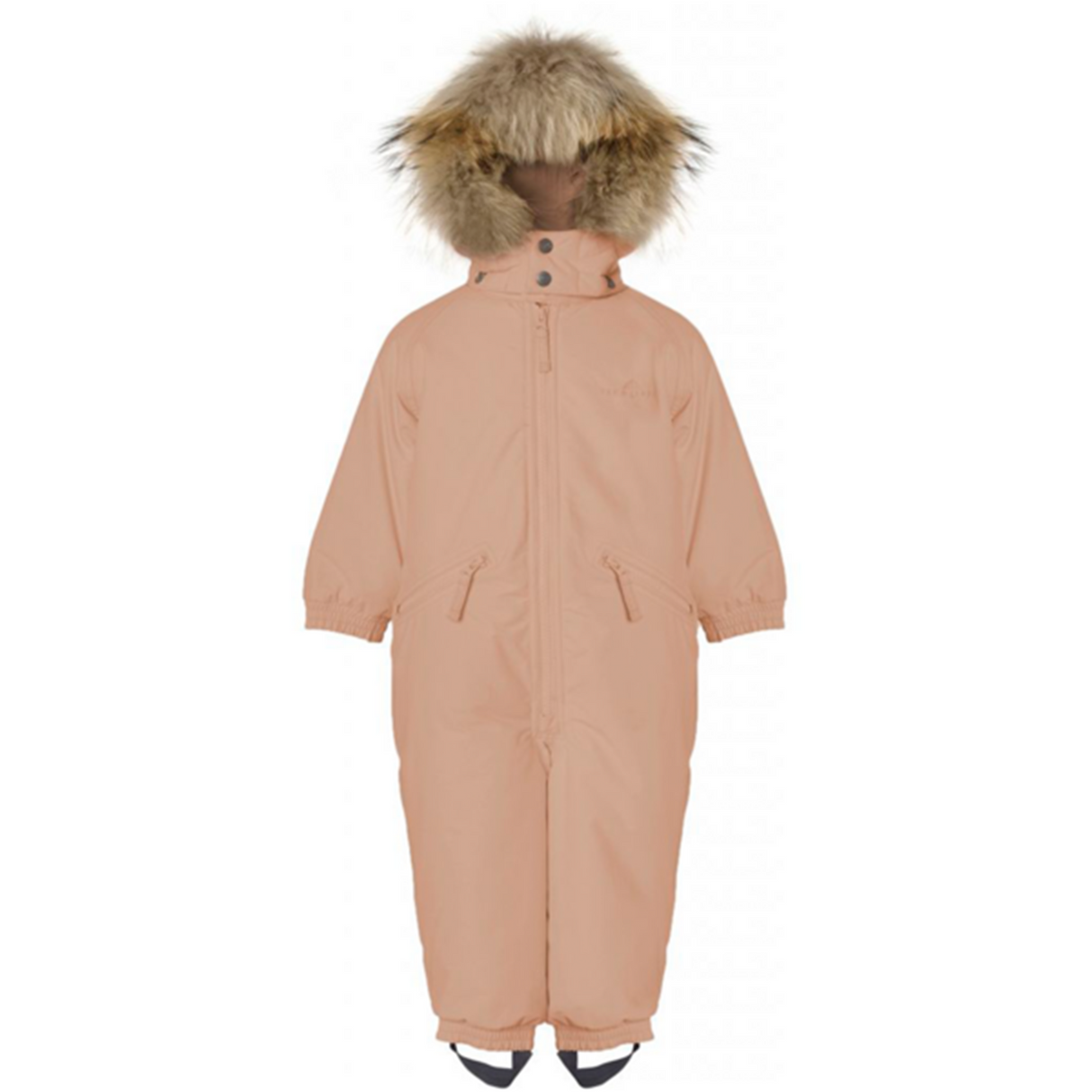 Ver de Terre Vinteroverall m. Pels Mahogany Rose