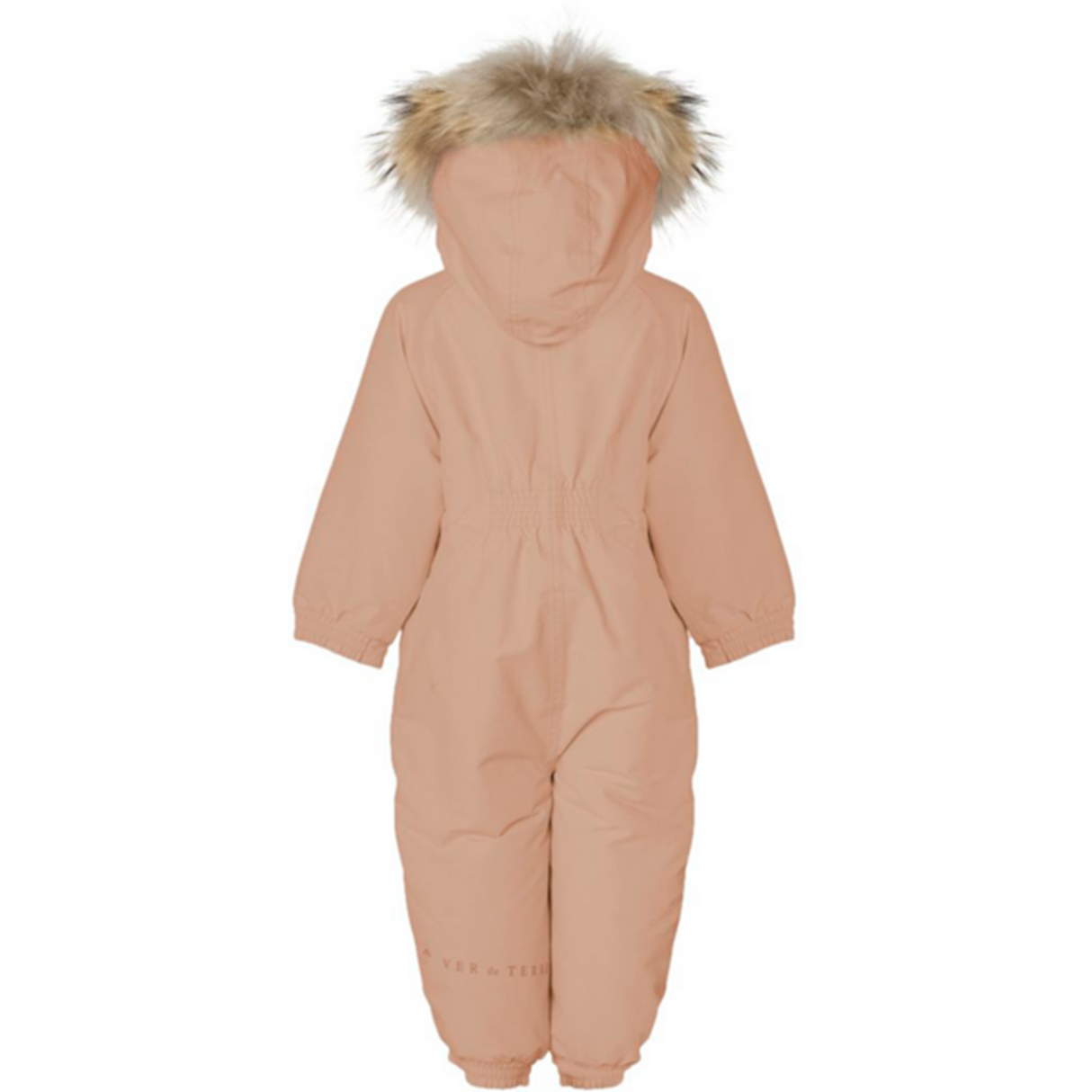 Ver de Terre Vinteroverall m. Pels Mahogany Rose