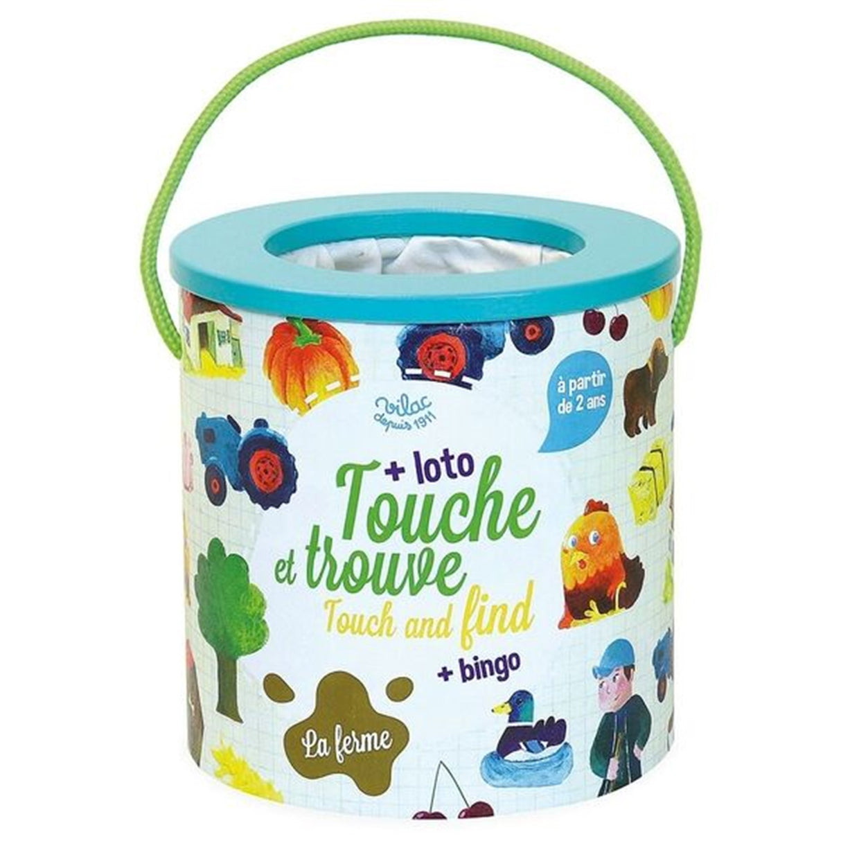 Vilac Hitta och Känn Spel Bondgården