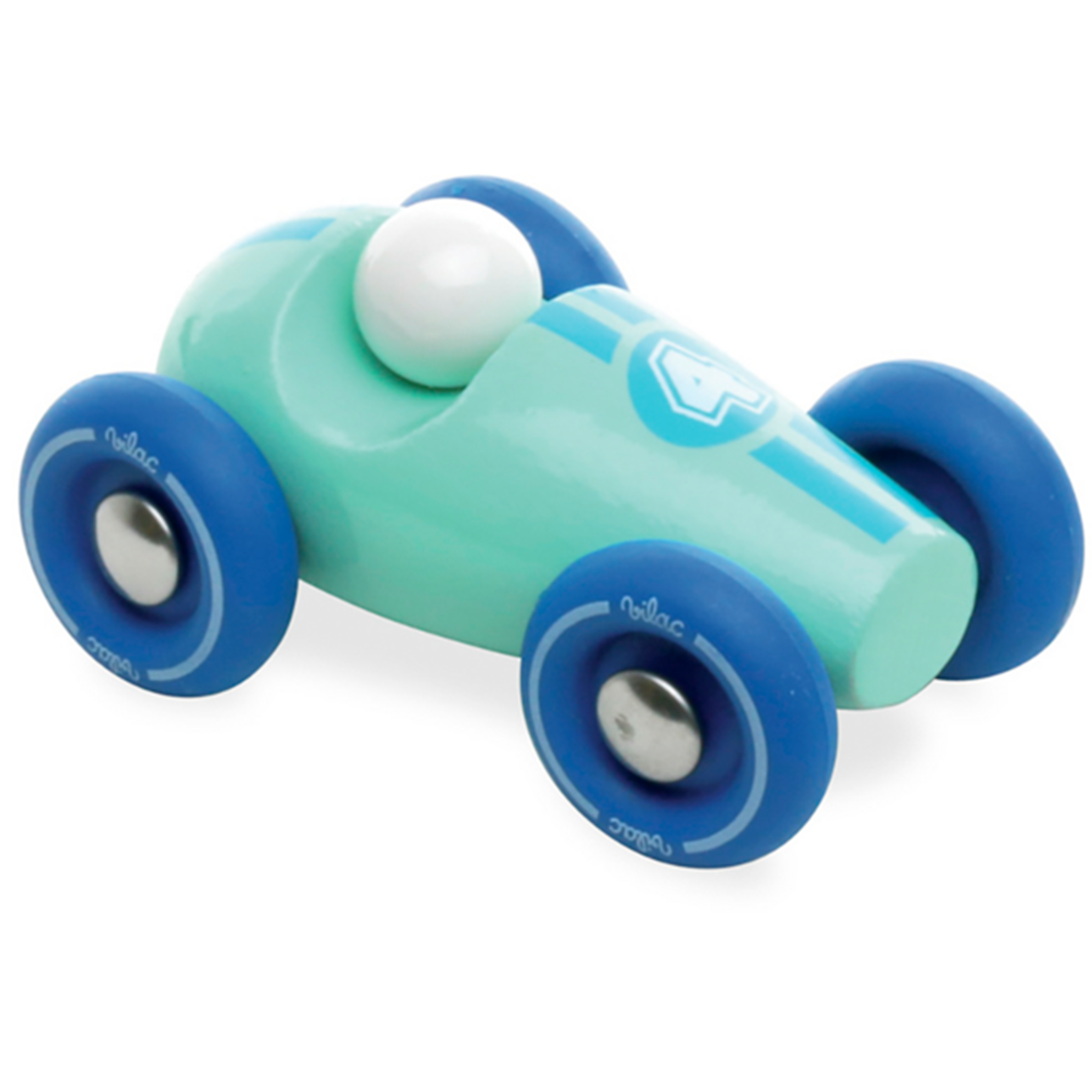 Le Toy Van Mini Racecar Light Blue
