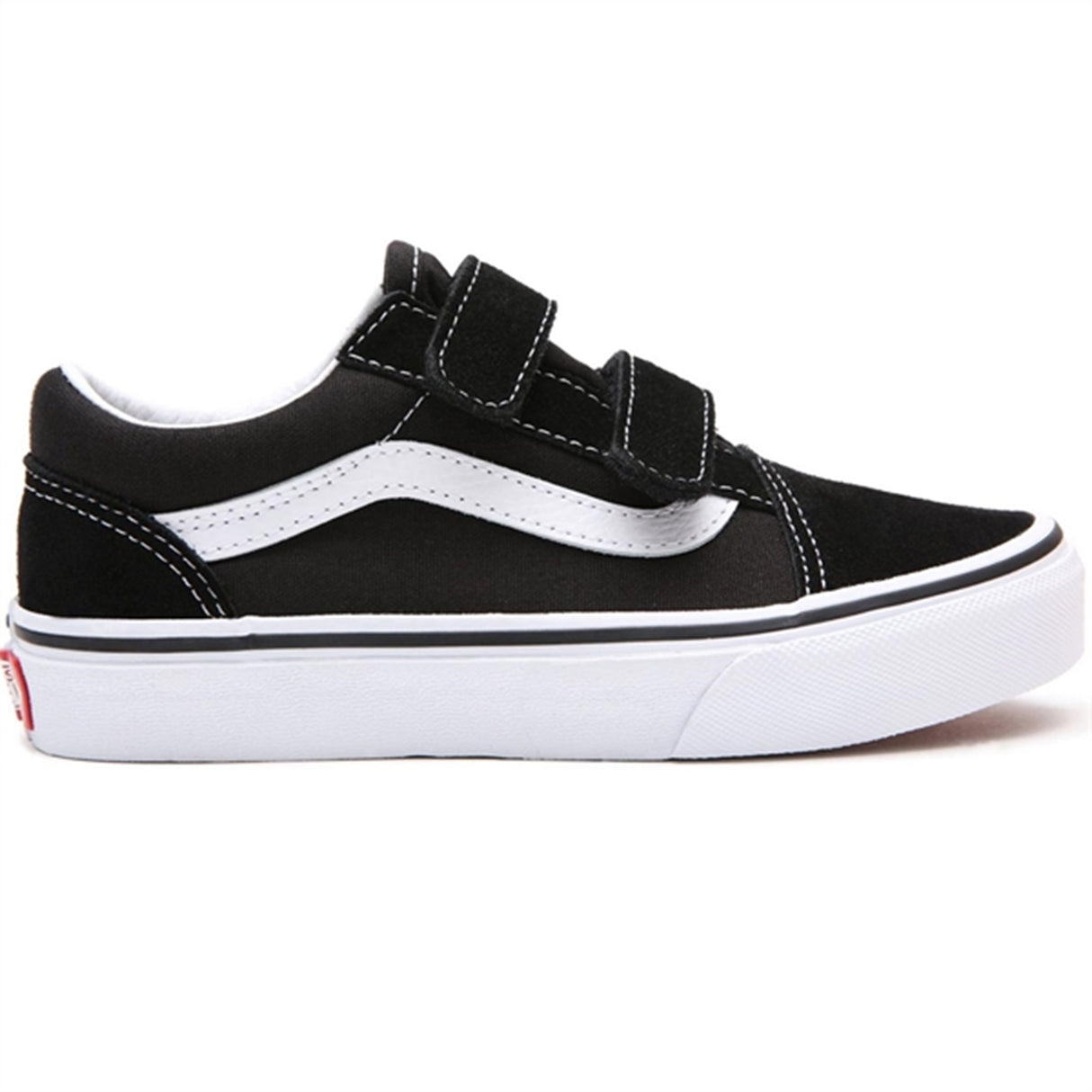 VANS Old Skool V Black/True White Sko