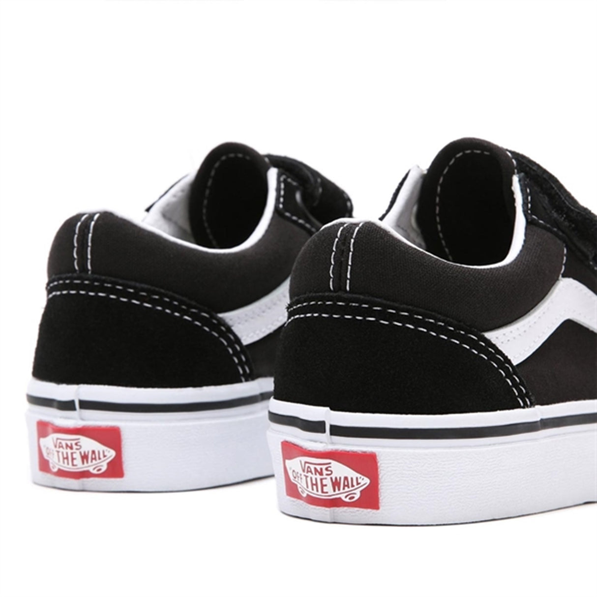 VANS Old Skool V Black/True White Sko