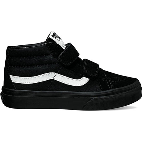 VANS Uy Sk8-Mid Reissue V (Canvas & Suede) Black/Black Skor