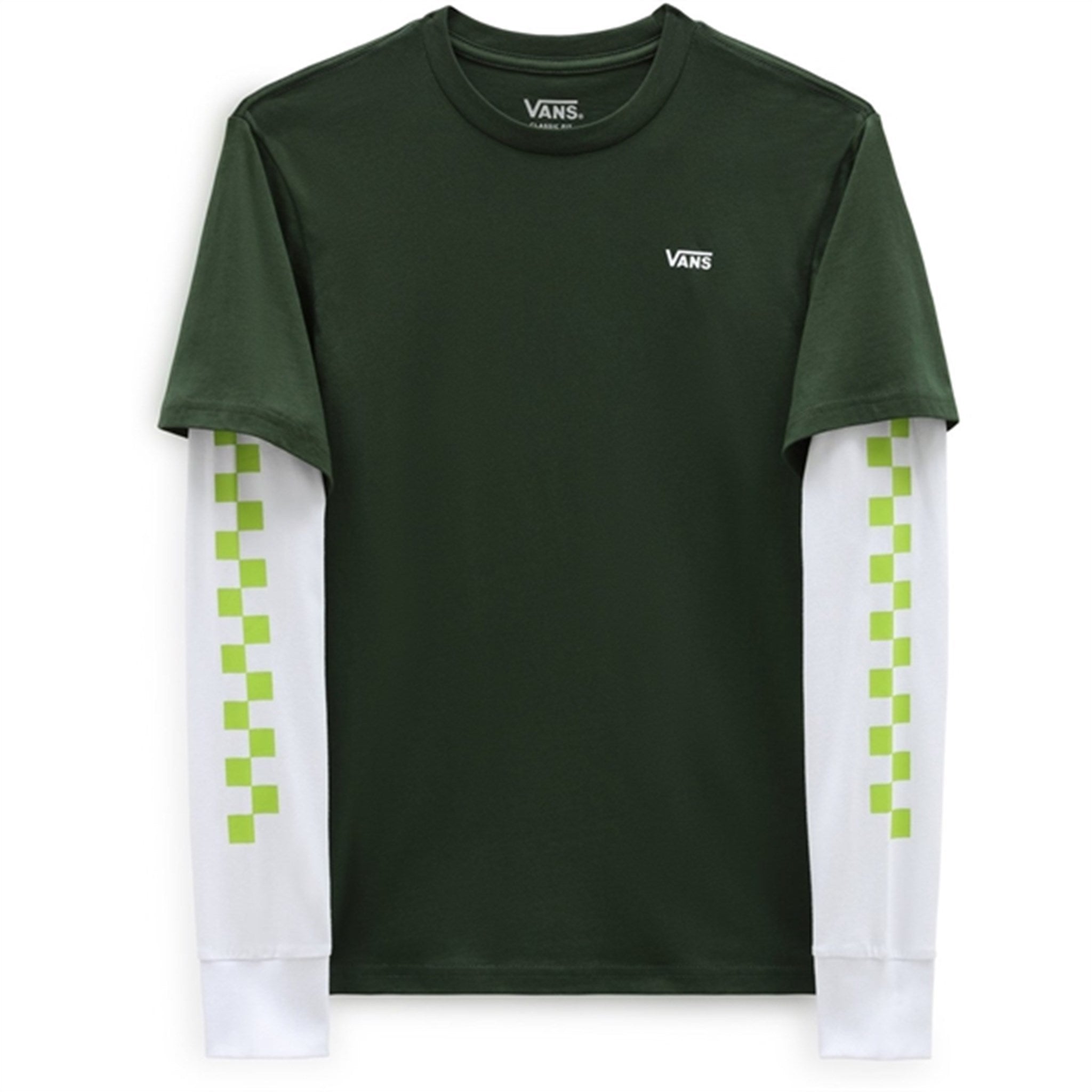 VANS By Long Check Twofer T-Shirt Mountain View