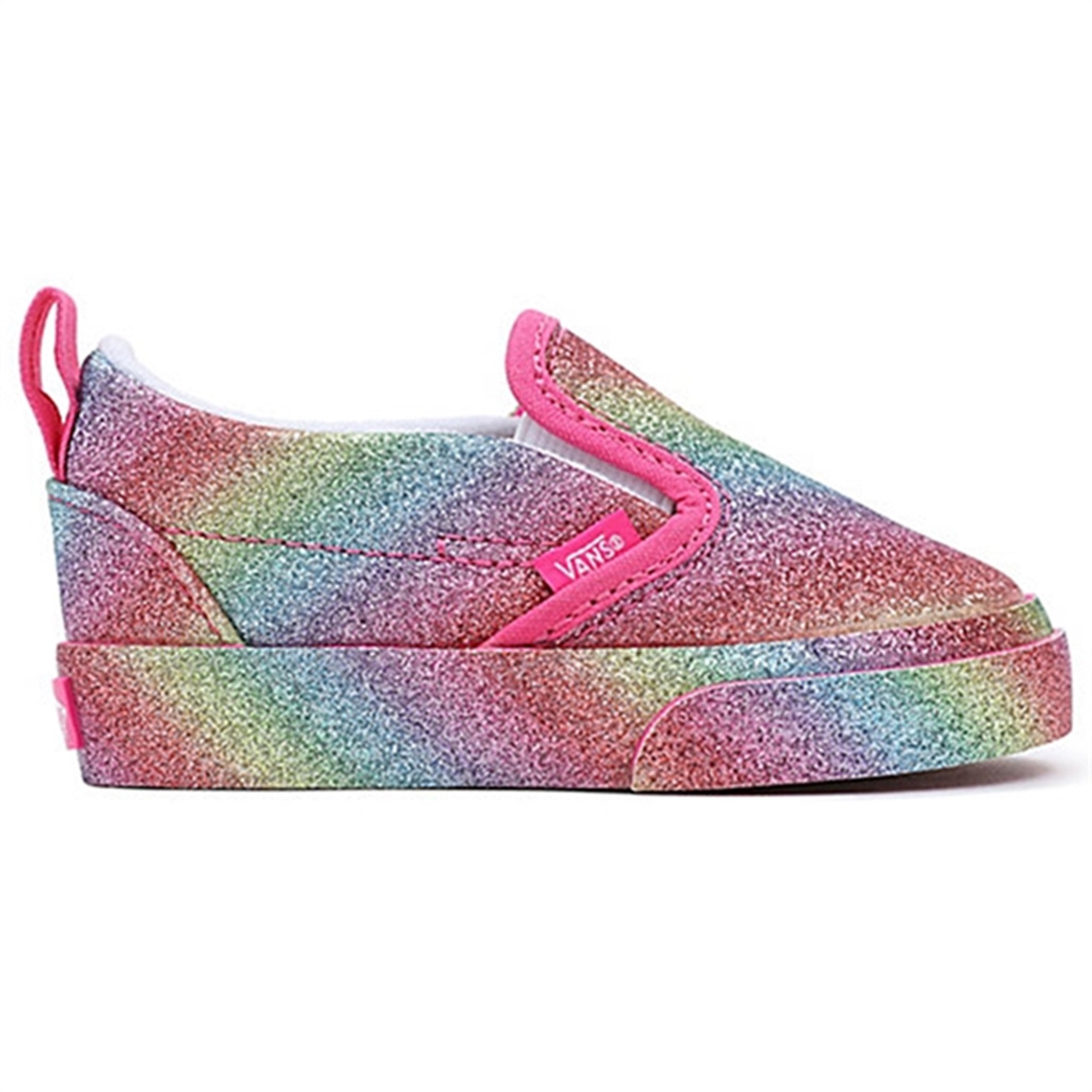 VANS TD Slip-On V Sneakers Glitter Rainglow Rainbow 2