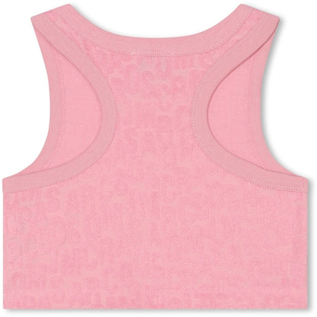 Little Marc Jacobs Pink Washed Pink Sports Topp