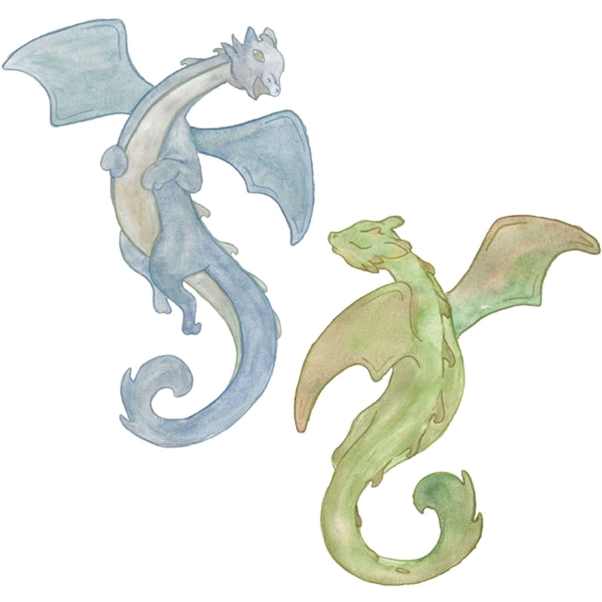 That's Mine Wallstickers Dragons Pair Multi