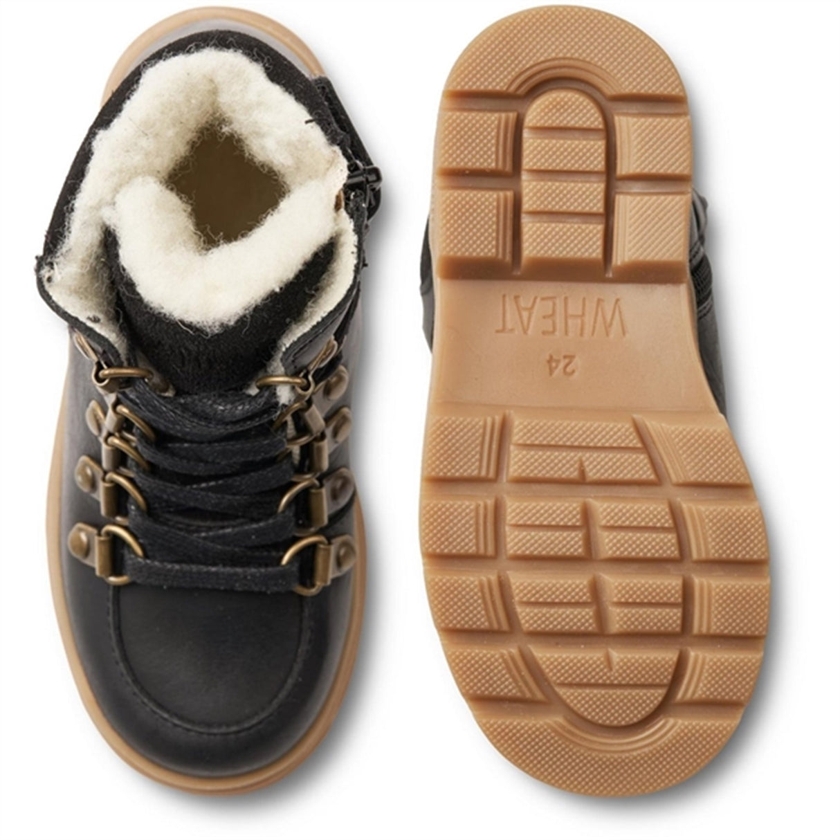 Wheat Vinterkängor Toni Tex Hiker Black 5