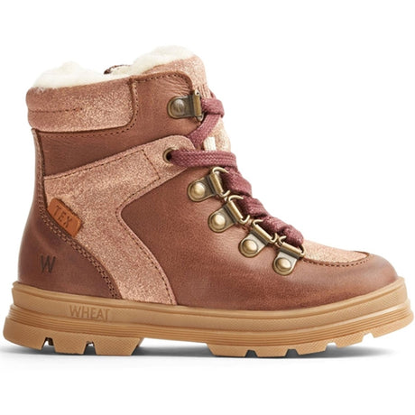 Wheat Vinterkängor Toni Tex Hiker Glitter Rose 2