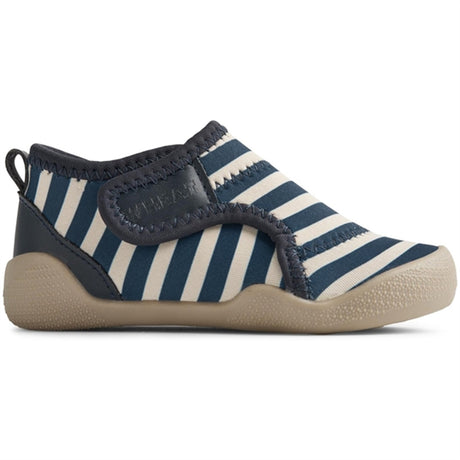 Wheat Badskor Shawn Indigo Stripe 2