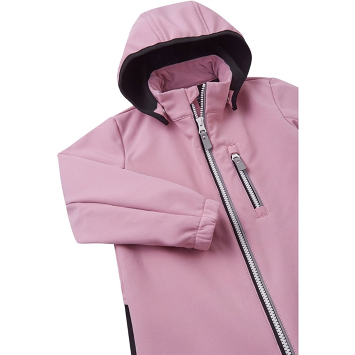 Reima Softshell Vinteroverall Nurmes Grey Pink 3