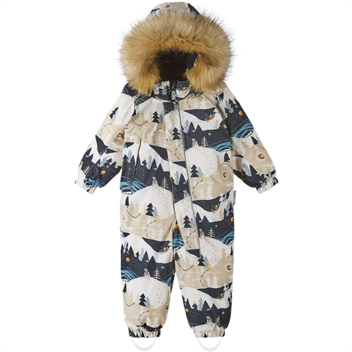 Reima Reimatec Vinter Vinteroverall Lappi Light Oak 2