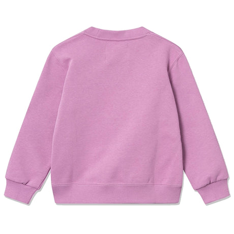 Wood Wood Rosy Lavender Rod Applique Sweatshirt