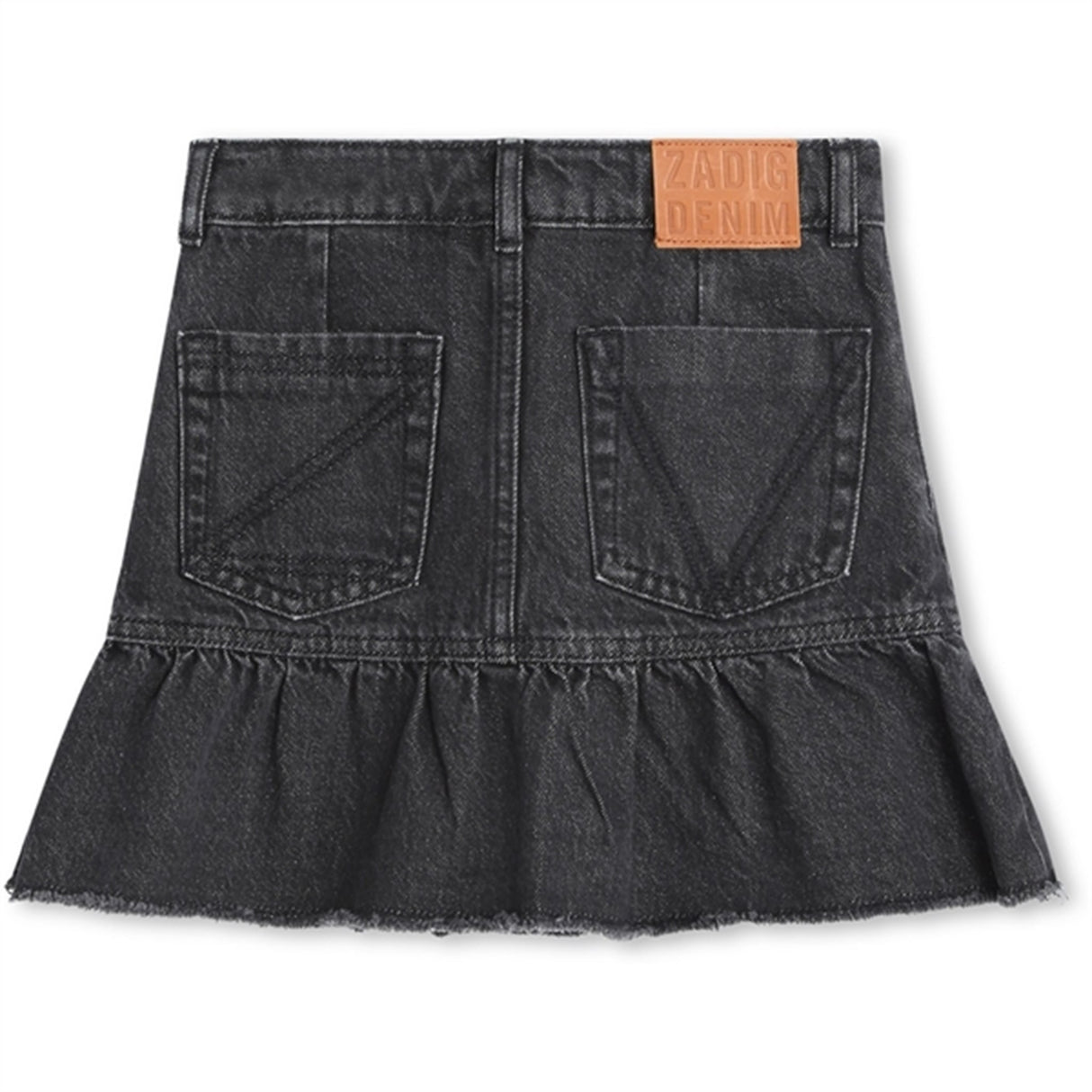 Zadig & Voltaire Denim Black Denim Kjol 3