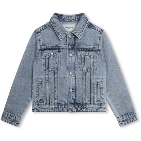 Zadig & Voltaire Bleach Denim Jacka